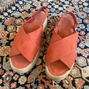 Red Espadrille Sandals